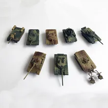 1: 72 8psc/лот 4D сборка классический танк модель DIY моделирование Военная игрушка Творческие игрушки раннего развития подарки на день детей
