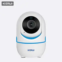 KERUI 720 P HD маленькая Крытая портативная мини Домашняя безопасность беспроводная WiFi ip-камера ночного видения камера видеонаблюдения