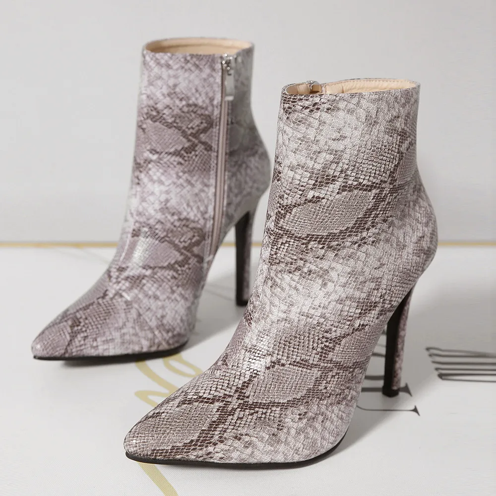 pointed toe stiletto booties