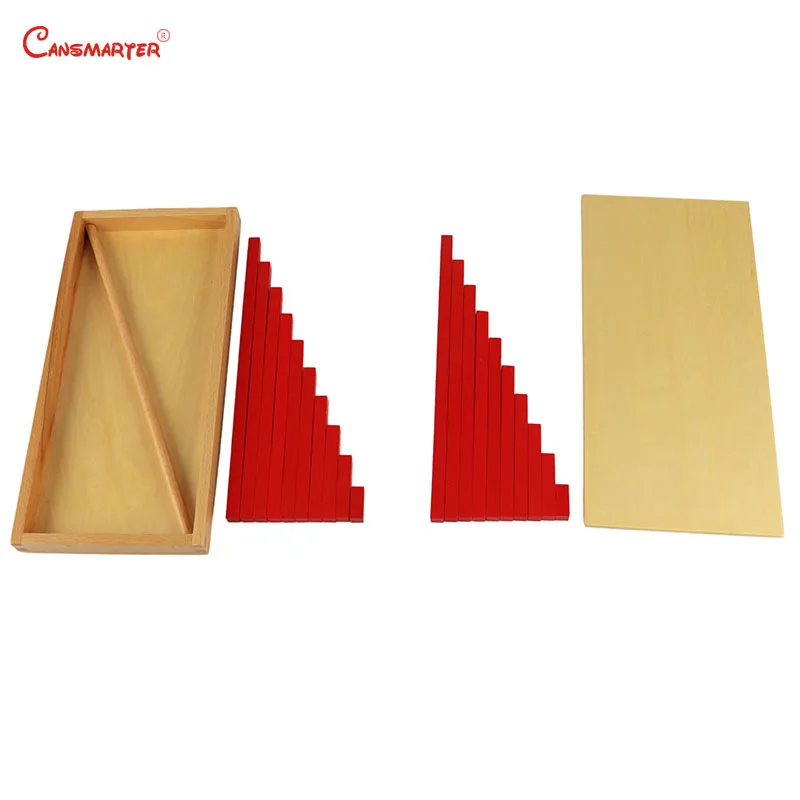 Montessori Math Toy Red Sticks Box Number Practices Children Education Teaching Aids Wooden Materials Brain Teaser Toy SE012-34 Montessori Math Toy Red Sticks Box Number Practices Children Education Teaching Aids Wooden Materials Brain Teaser Toy SE012-34