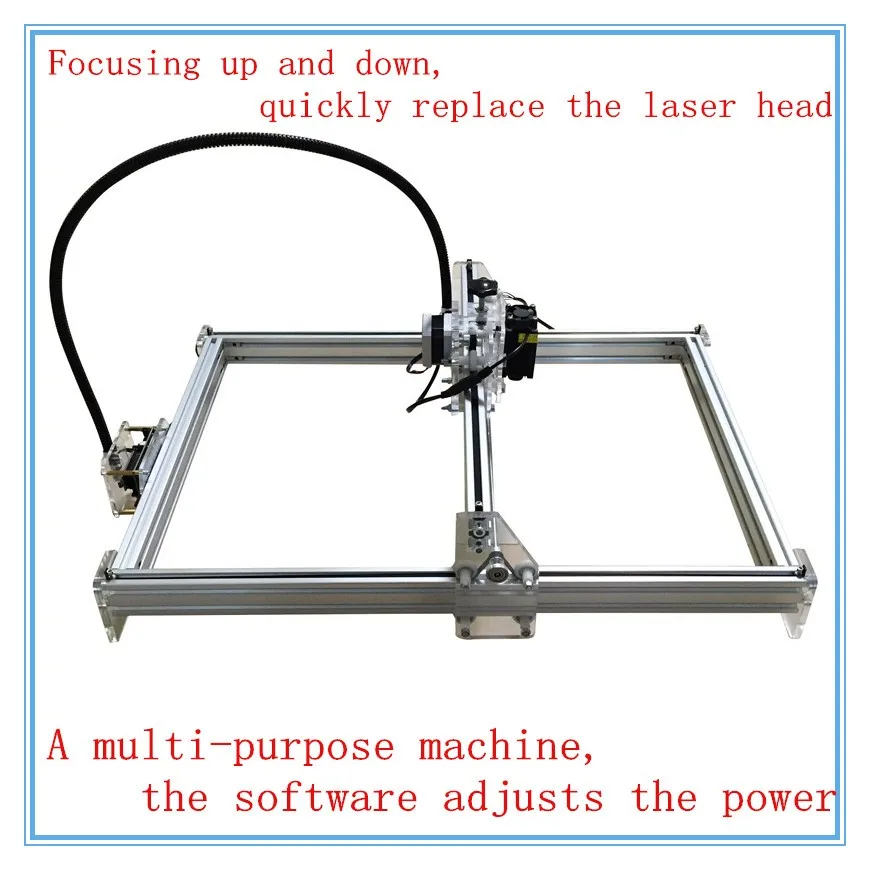 500 МВт diy Лазерный машины для обучения лазерной гравировки, устройство для лазерной резки, рабочая зона 35*50 см, маркировка машины