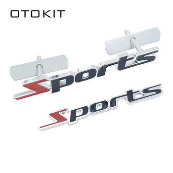 

Car Styling SPORT 3D Metal Car Sports Word Letter Chrome Metal Auto Car Sticker Emblem Badge Decal Decoration Accessories