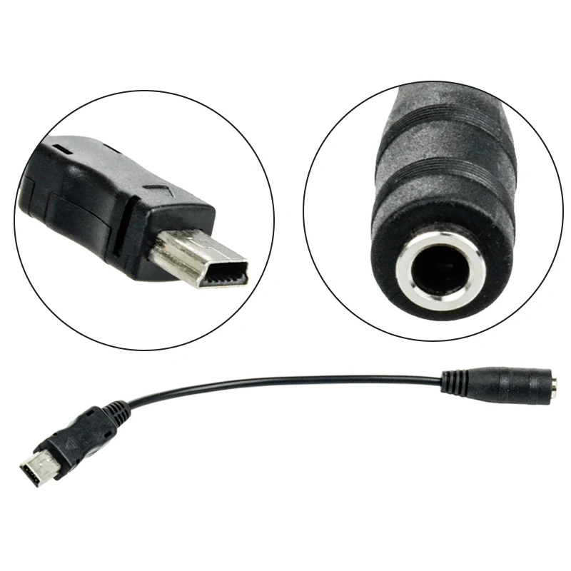 LANBEIKA для Gopro 3 5 мм активный Клип микрофон с мини USB внешний аудио кабель переходник