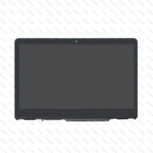 FHD lcd сенсорный экран в сборе+ рамка для hp X360 14-ba142ns 14-ba142tx 14-ba143ns 14-ba141ns 14-ba141tx 14-ba198nz 14-ba199nz