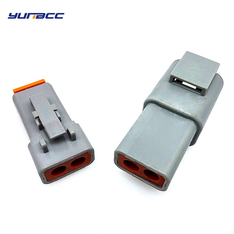 

1 set 2 Pin Female Male Deutsch DTP Series Waterproof Automotive Connector Electrical Wire Plug DTP06-2S DTP04-2P