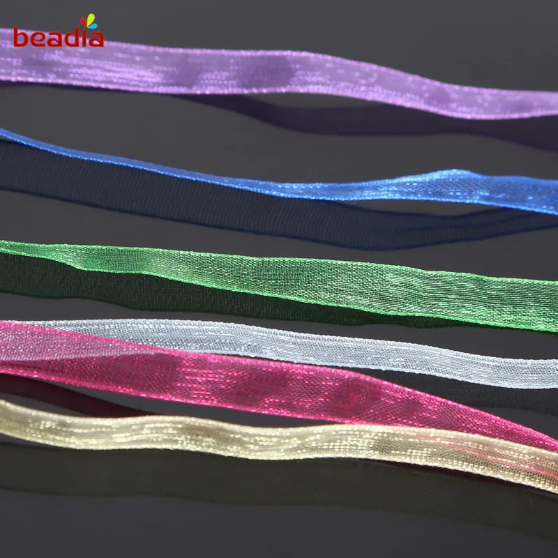 Organza Ribbon 20 yards/bag 6mm For Wedding Gift Wrapping Decoration Christmas Ribbons