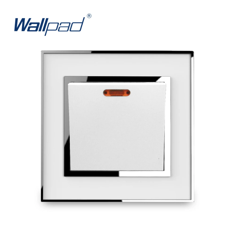 20A Water Heater Switch Wallpad Luxury Wall Light Switches White