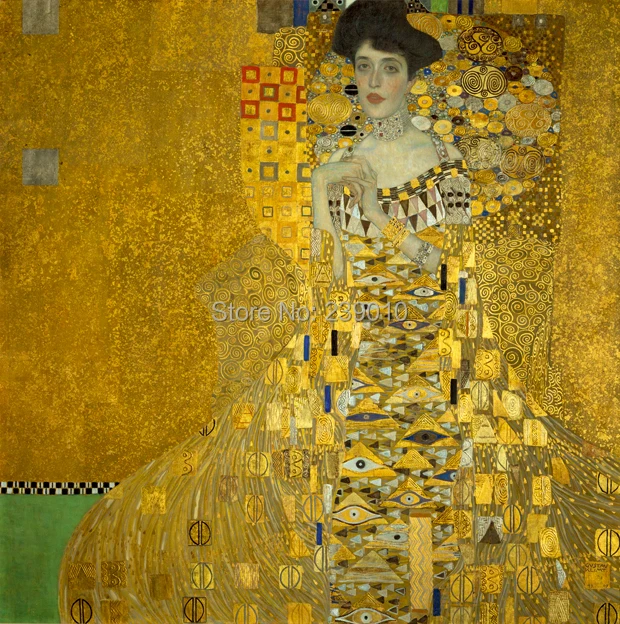 Бесплатная доставка картина с изображением миссис блоч Бауэр yellower призрачная