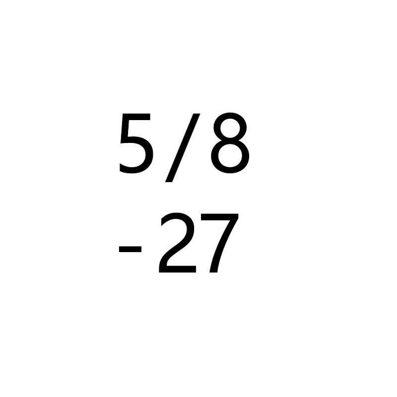 5/8-11 12 14 16 18 20 24 27 28 32 36 40 UNC UNF UNEF UN UNS инструменты для нарезания резьбы правой руки для обработки прессформы 5/8" - Цвет: 27