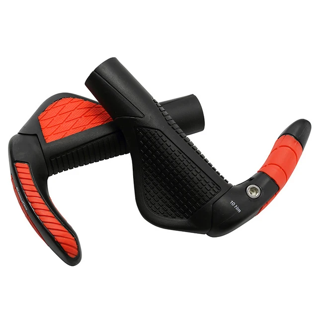 EasyDo Ergonomic Road Bicycle Handlebar Grips Bar Ends Lock On Mountain