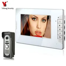 YobangSecurity Video Intercom Monitor 7″ Door Phone Home Security Color Wire 1 Camera 1 Monitor for House/Office/apartment/Hotel