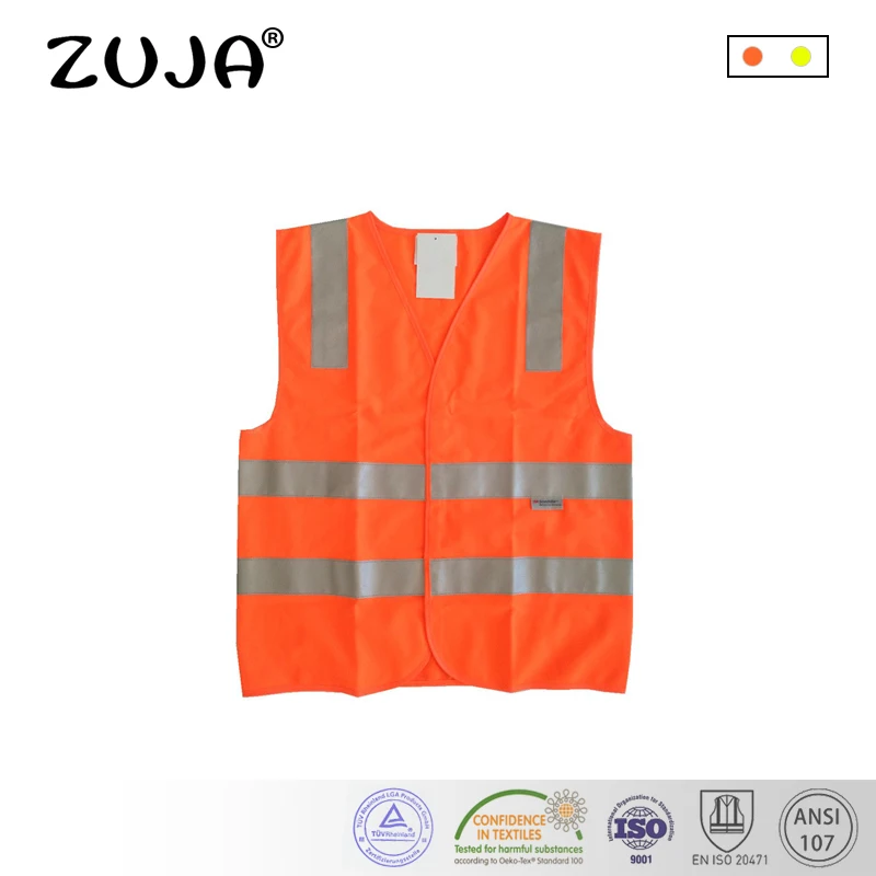 

High Visibility Safety Vest Reflective Vest 3M Tape Outdoor