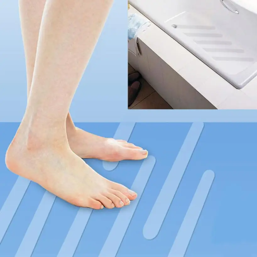 

2017 Best Product For Shower 12pcs Anti Slip Bath Grip Stickers Non Slip Strips 67