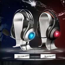 Компьютерные наушники N2 3,5 мм игровые басовые наушники стерео игровой шлем гарнитура с микрофоном шлем для компьютера ноутбука PS4