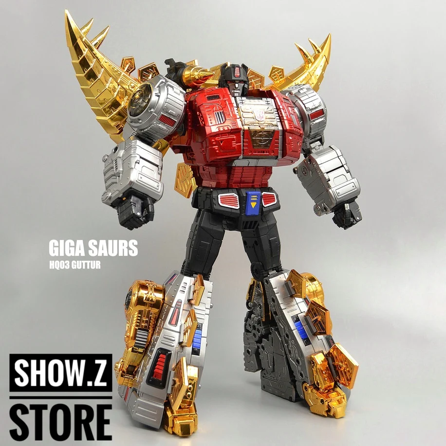 

[Show.Z Store] Gigapower HQ-03R Guttur Snarl Chrome Version Reissue Transformation Action Figure