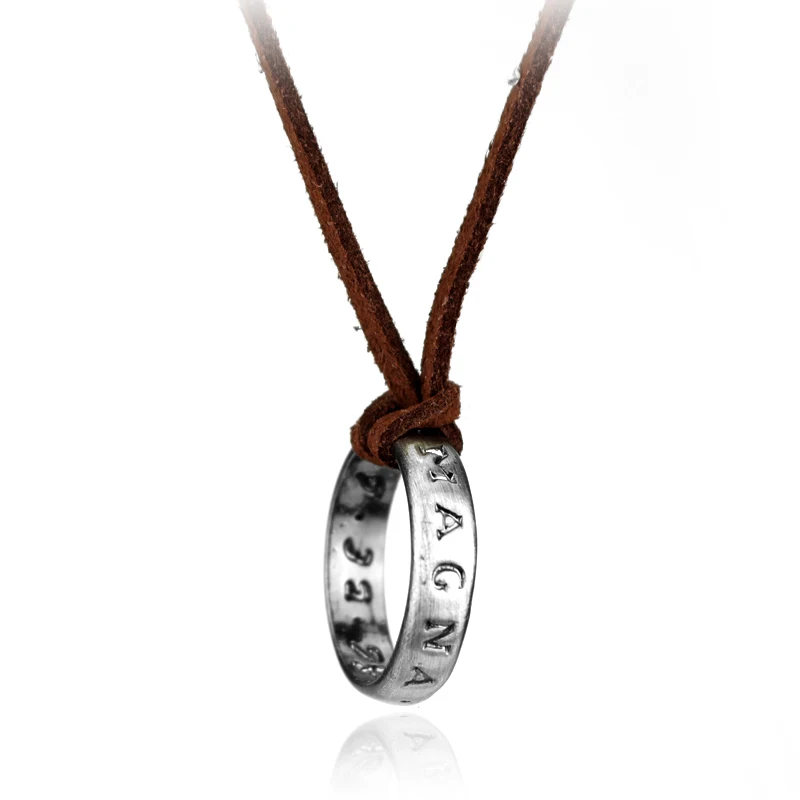 Таинственные воды 4 колье ожерелье письмо SIC PARVIS MAGNA Drake ожерелья подвески для женщин мужчин ювелирные изделия
