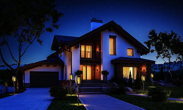 Solar Garden Torch Lights