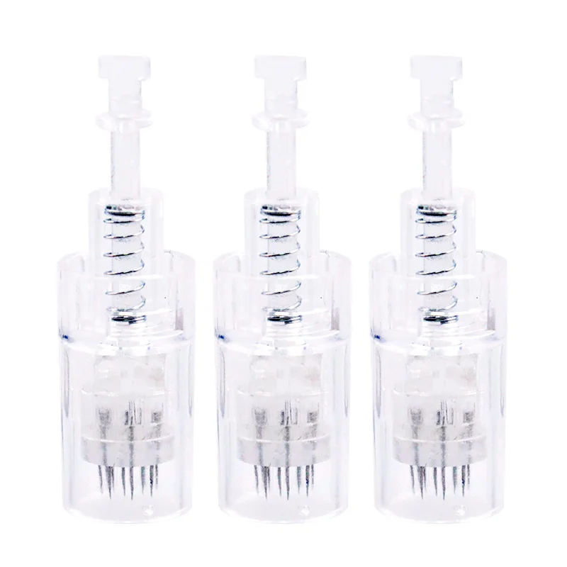 

50 PCS Electric Dr.pen Needles Bayonet 12 Pin Cartridge Nano Needle for Auto Microneedle Dr. Pen Eyebrow Tattoo Needles