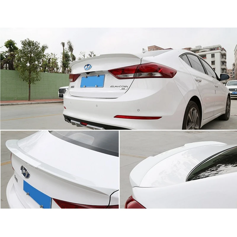 Спойлер для автозапчастей Elantra абс пластик праймер цветной спойлер 2017 задний