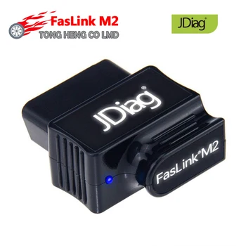 

JDiag Faslink M2 Bluetooth 4.0 OBDII Car Diagnostic Tool iPhone Android Code Reader