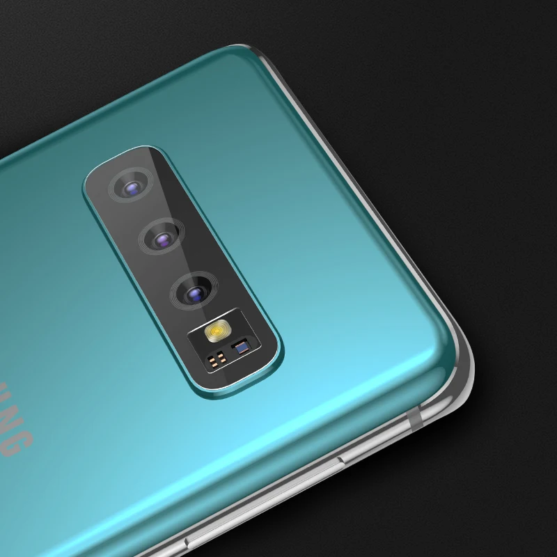 Benks KR 0 15 мм 2 шт Защита объектива камеры для samsung Galaxy S10 + закаленное стекло задняя