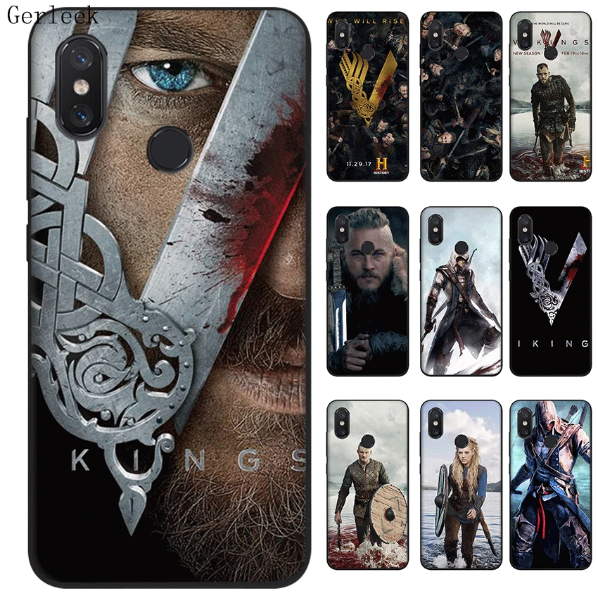 Чехол для телефона Gerleek Vikings Serie 4 Colorful TUP чехол Xiaomi Mi 5 6 8 9 9E 5S MAX 3 A1 A2 5X 6X Lite F1 Mix