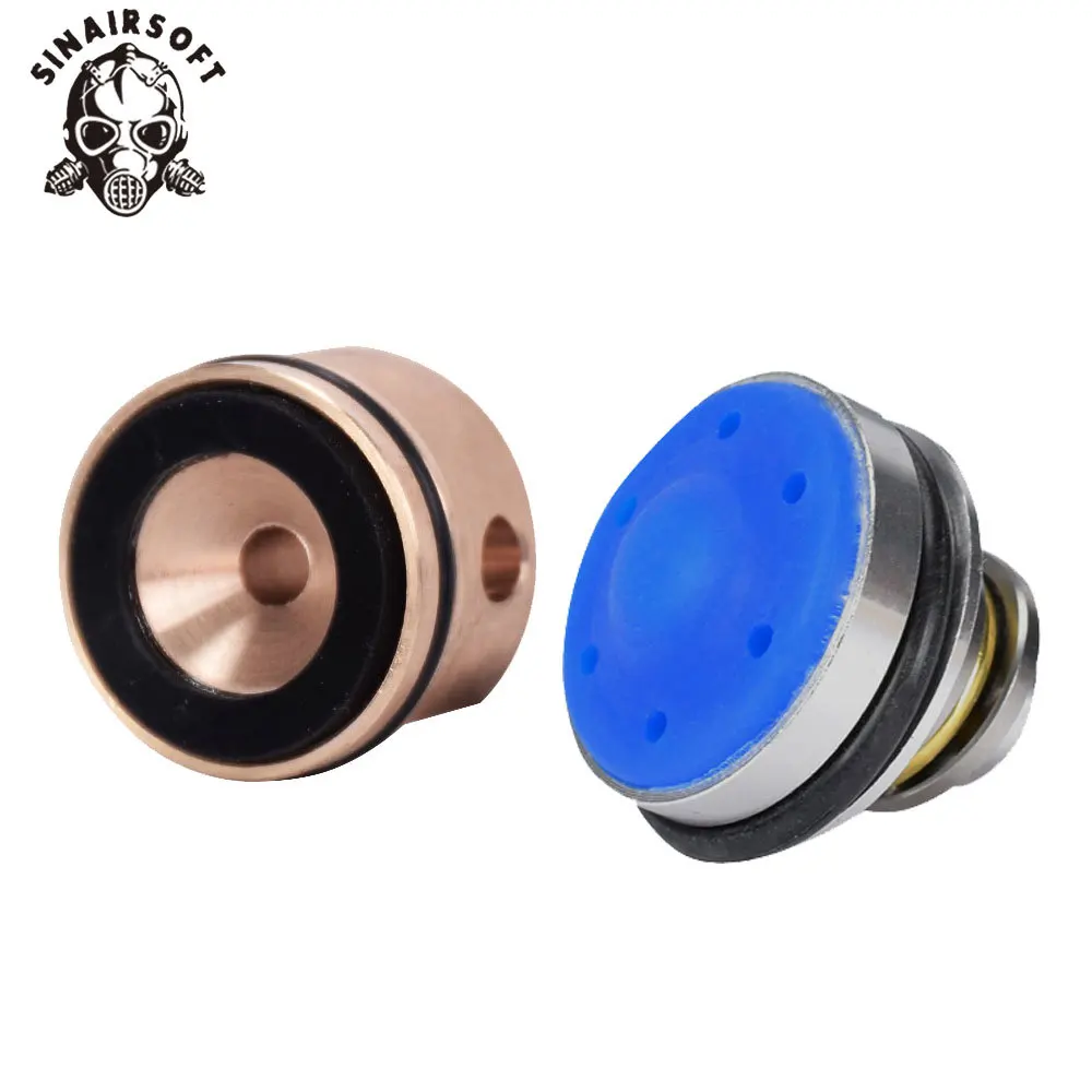 SINAIRSOFT-Silent-Bearing-Piston-Head-Cylinder-Head-Mushroom-Type-For-Airsoft-AEG-Ver-2-3-M4