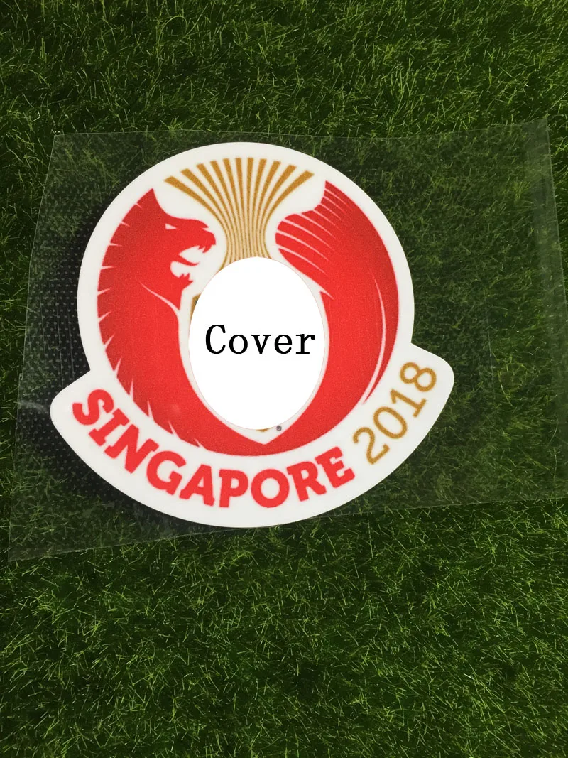 

Singapore 2018 Patch Ozil Aubameyang Soccer Patch Pu Material Badge