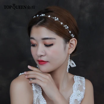 

TOPQUEEN HP172 Romantic Wedding Hair Accessories Shining Rhinestones Wedding Hair Crown Party Hair Jewelry Bridal Headband