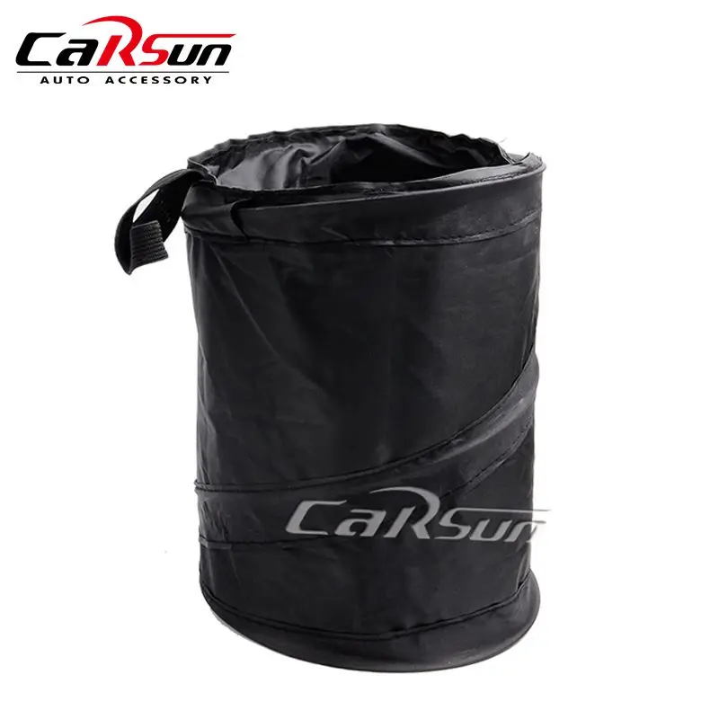 

Collapsible Polyester Taffeta Car Trash Bin Cans 20x15cm Auto Organizer Garbage Dust Holder Rubbish Cases Seat Storage Barrel