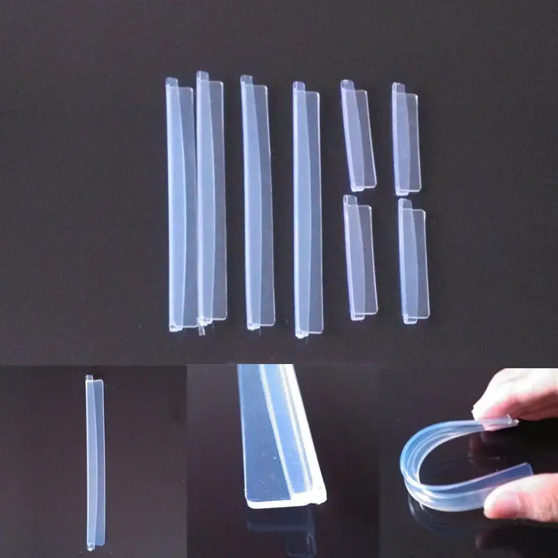 

8Pcs/set Car Slim Door Guard Anti-rub Edge Protection Strip Scratch Protector Crash Bar For Universal use