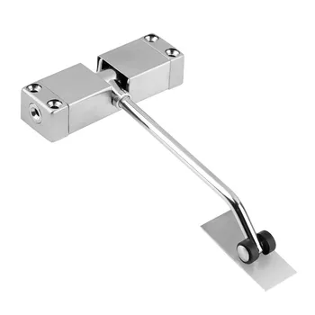 

New Silent Automatic Spring Door Bow Buffer Door Closer Small Stainless Steel Door Closer Hardware Accessories