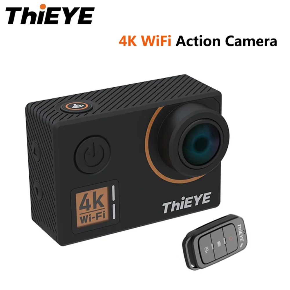 ThiEYE T5 Edge 4K WiFi font b Action b font Camera 170 Wide Angle Lens 2