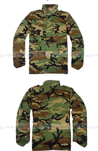 Военная тактическая куртка для мужчин США войска M65 джунгли пустыня пальто с подкладкой теплая куртка мотоциклетная куртка