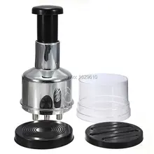 Neue Ankunft Edelstahl Zwiebel Knoblauch Chopper Cutter Drücken Gemüse Squeezer Crusher Kitchen Tools Liefert