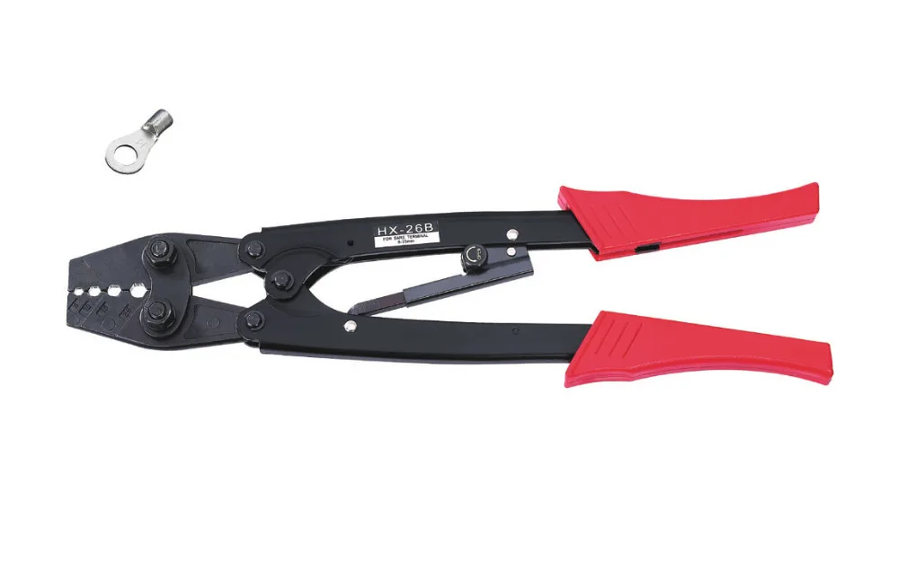 

Ratchet Terminal Crimping Tools 6-25mm2 AWG 10-4 terminals crimping tools Hexagonal type multi crimping pliers