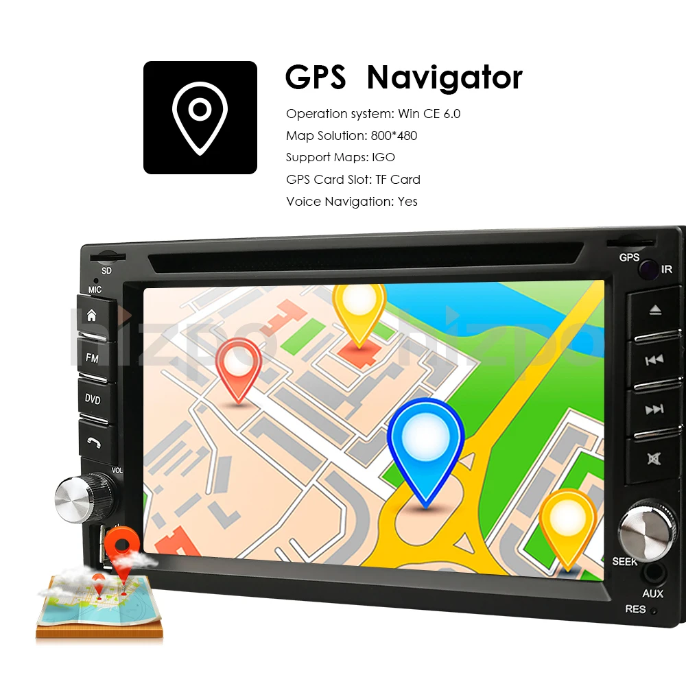 Hizpo 6 2 &quotАвтомагнитола для Nisson xtrail Juke Qashqai мультимедиа 2din Автомагнитола аудио