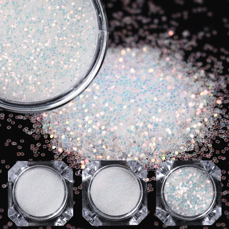 

2g Colorful Hexagon Nail Glitter Powder Gold Paillettes Nail Sequins Nail Art Dust Nail Flakes 1 Box Color Gel UV Gel Polish