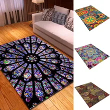 ISHOWTIENDA креативный ковер прочный Нотр-Дам фото памятный день удобный ковер домашний декор Прямая поставка