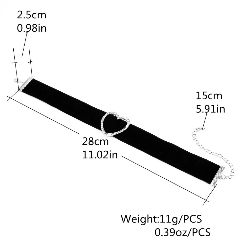 Naomy& ZP бархатные Стразы женское колье, чокер для женщин сердце чокер кристалл чокер ожерелье s Colar для женщин модные ювелирные изделия