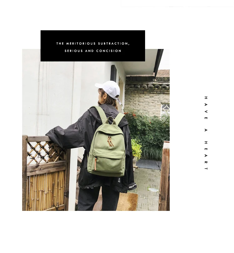 Menghuo Canvas Backpack Women Men Large Capacity Laptop Backpack Student School Bags for Teenagers Travel Bag Backpacks Mochilas_11