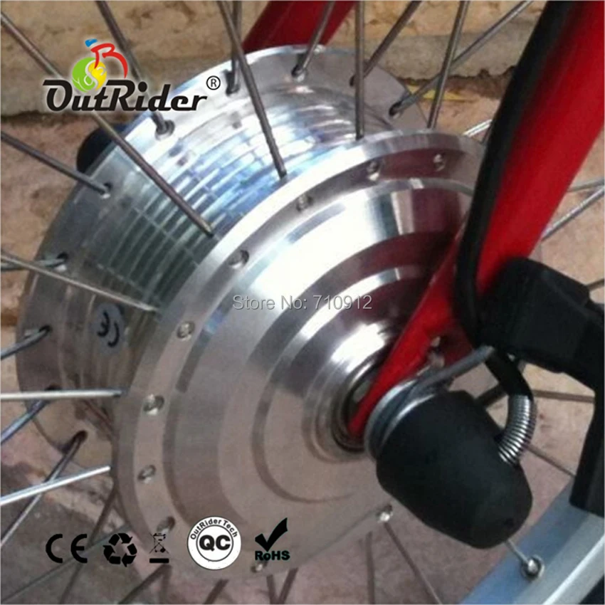 

24V 118 Front 80mm Narrow Mini Brushless Halless DC Motor CE/EN15194 Approved E-bike/Electric Bike/Pedelec OR01A4 160rpm