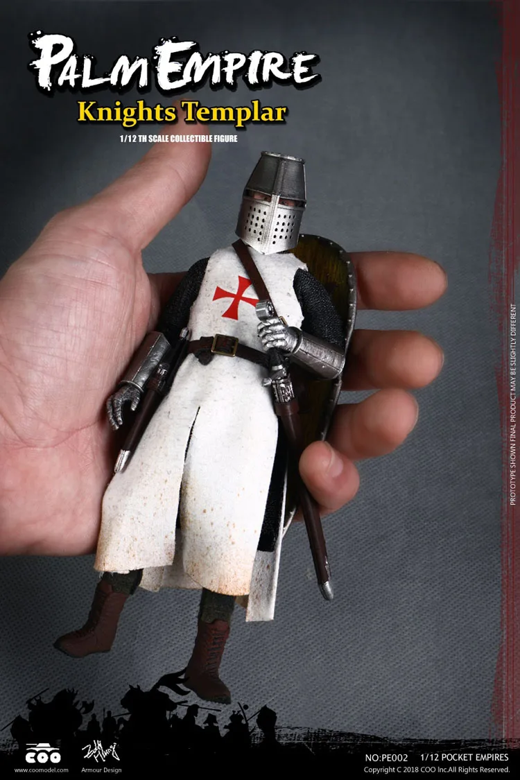 COOMODEL масштаб 1/12 Teutonic Templar хирургическая модель рыцарских воинов Мужская экшн