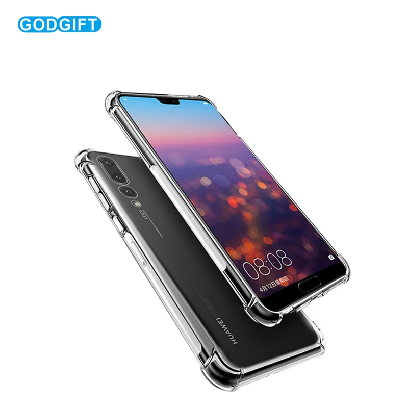 Huawei P20 P30 Pro 360 градусов водителя DropProof мягкие huawei Lite случае антидетонационных