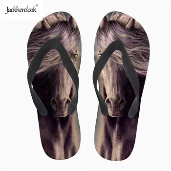 

Jackherelook Flip Flops Crazy Horse Fashion Summer Ladies Woman Flipflops Casual Home Slippers for Women Beach Water Shoes 2019