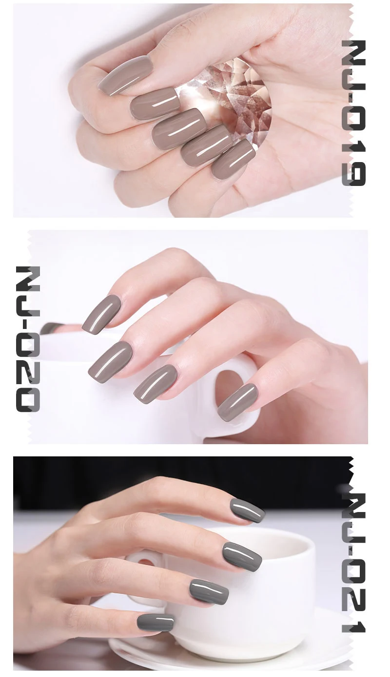 NEE JOLIE 8 пилка для ногтей чистая Серия матовый набор для дизайна ногтей лак 7,5 мл зеркальный лак для ногтей 66 цветов Доступные украшения