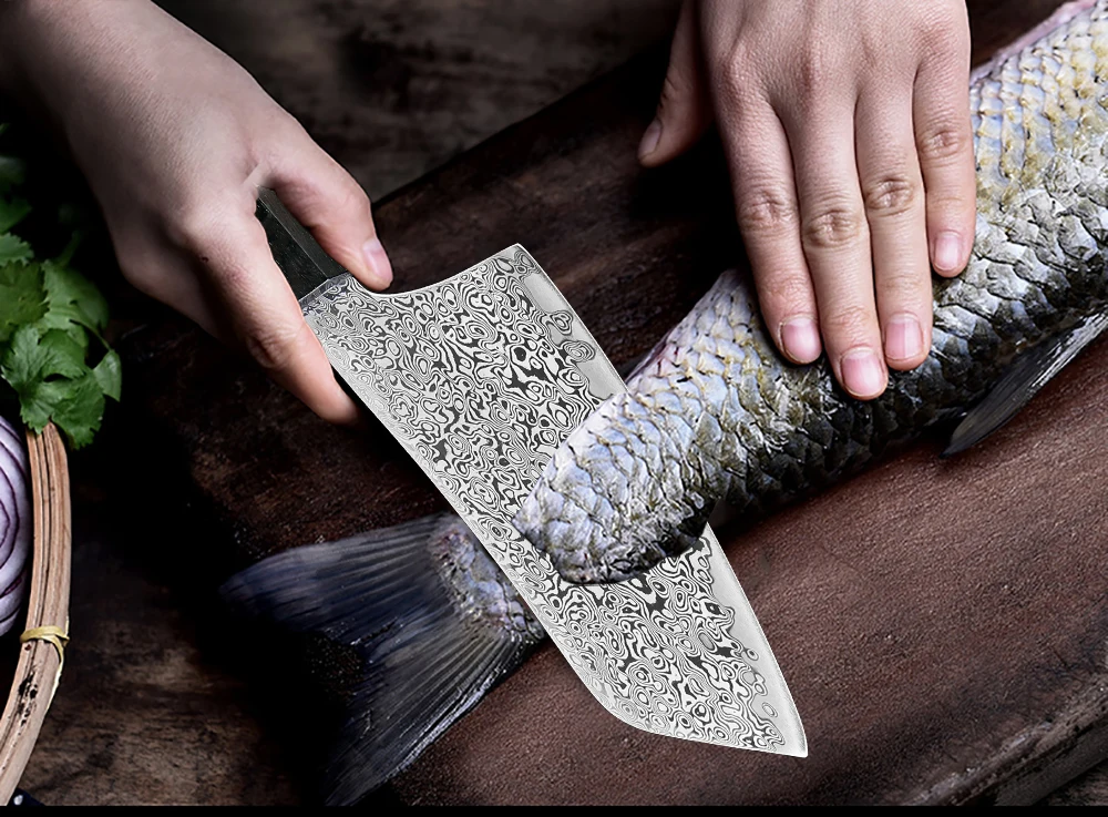 XITUO нож шеф-повара из дамасской стали мясник для приготовления пищи Прекрасные Столовые приборы высокого качества santoku Nakiri кухня дома отель кухонные инструменты