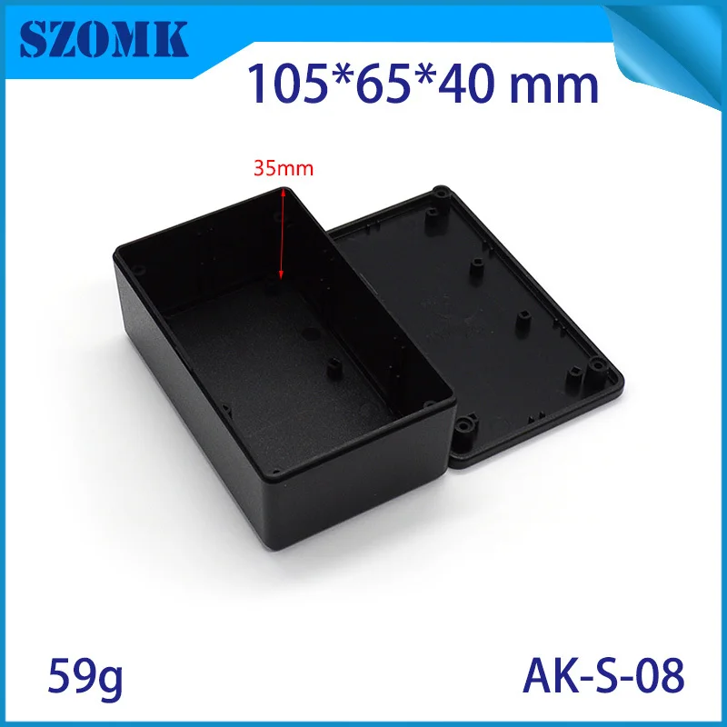 plastic enclosure for electronics control box szomk diy enclosure junction box plastic housing small abs instrument enclosure distribution box black plastic box enclosure electronics case   (6).jpg