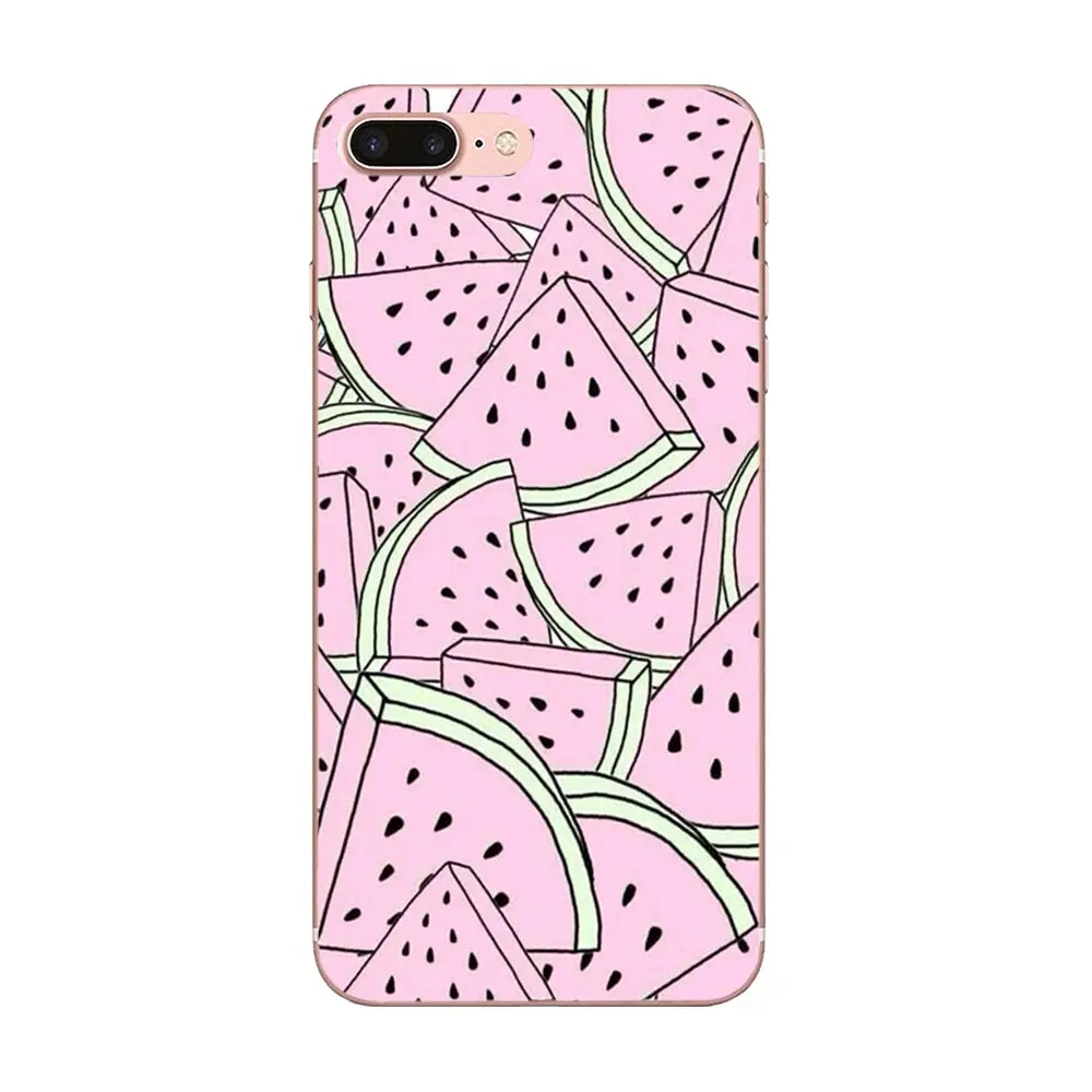 Лето Фрукты арбуз красный узор мягкий для Galaxy J1 J2 J3 J330 J4 J5 J6 J7 J730 J8 2015 2016 2017 2018 mini