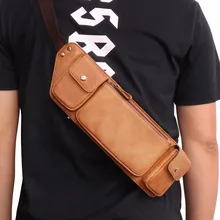 Новая натуральная кожа сумка-мессенджер мужская кожаная нагрудная сумка винтажная Повседневная сумка для телефона Дорожная сумка-мессенджер сумки через плечо Bolsos